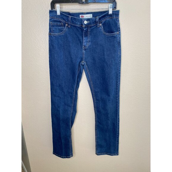 Levis 511 Slim Fit‎ Youth Jeans 18 Regular 29x29 Mid Wash Stretch Denim Modern - Picture 2 of 8